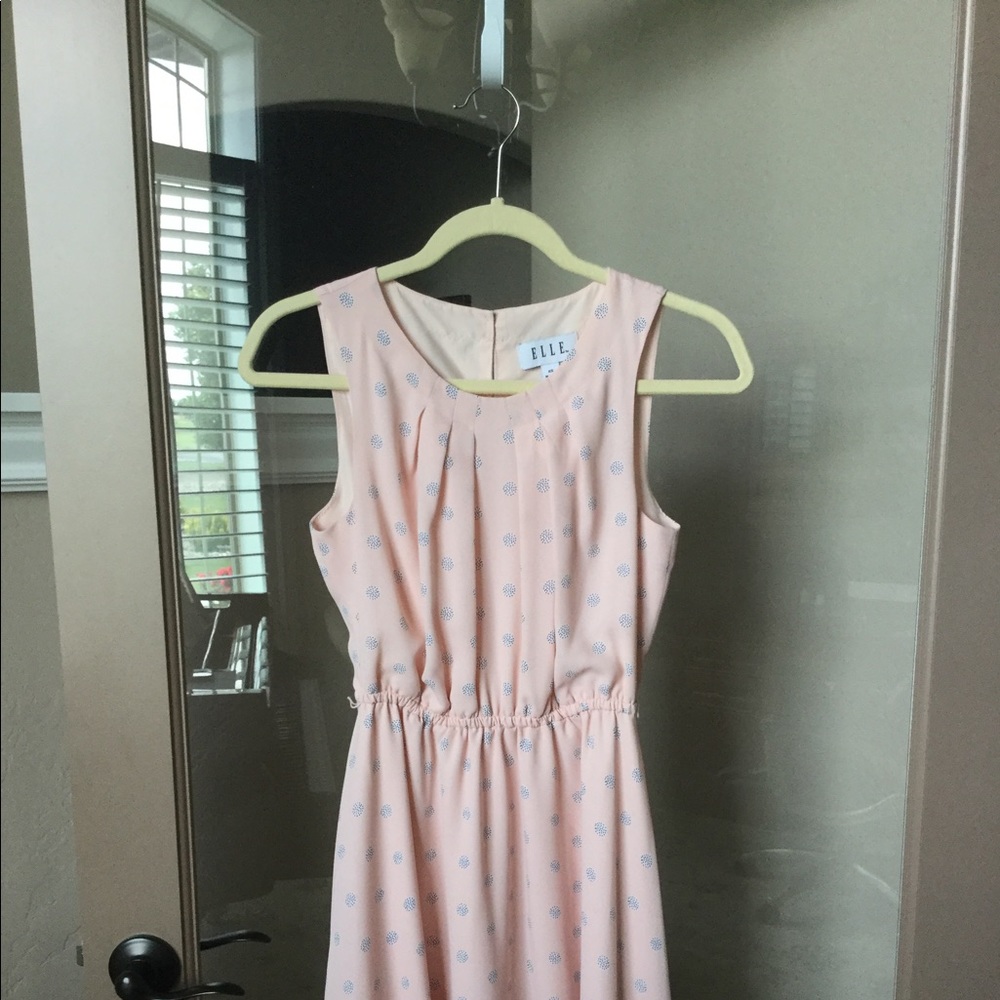 NWOT Elle pink dress